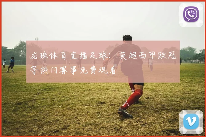 龙珠体育直播足球：英超西甲欧冠等热门赛事免费观看
